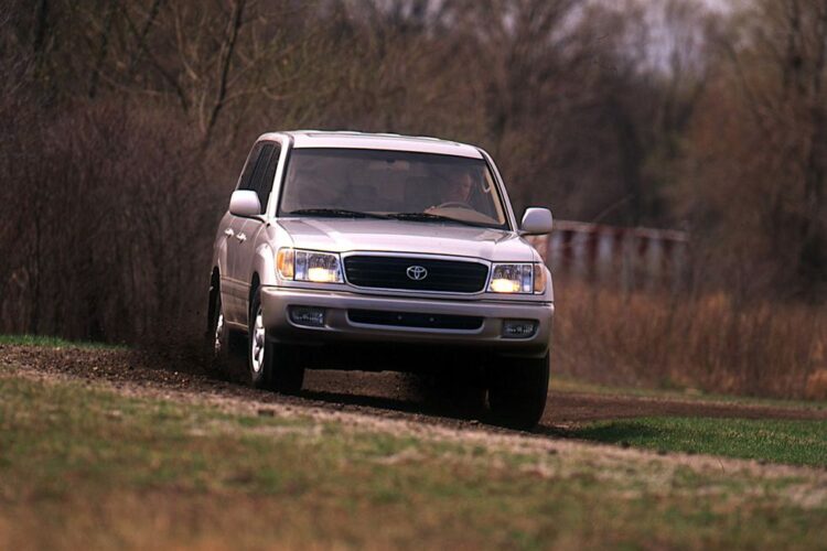 1998 Toyota Land Cruiser Explores Its Softer Side