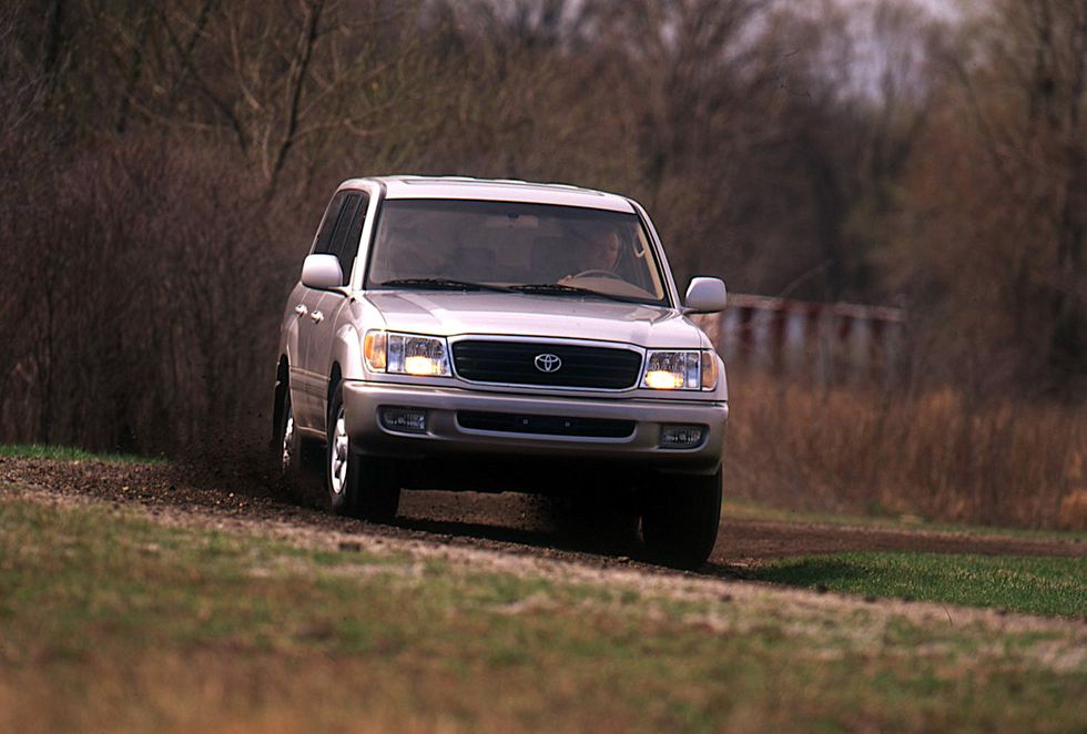 1998 Toyota Land Cruiser Explores Its Softer Side