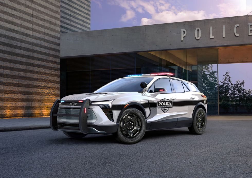 2024 Chevy Blazer EV Police Pursuit Shown in Action in New Video