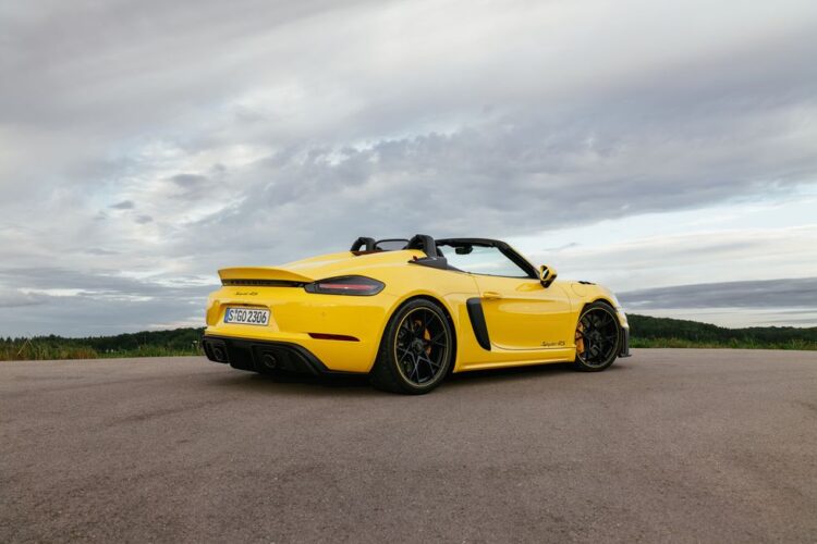 View Photos of the 2024 Porsche 718 Spyder RS