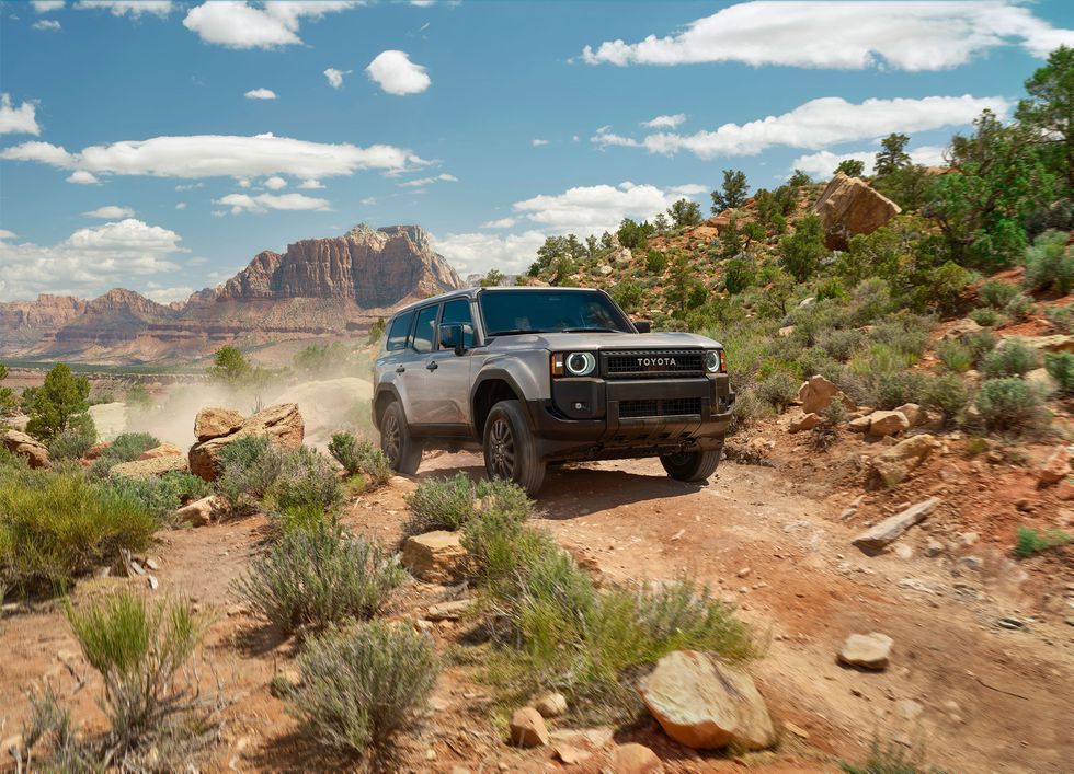 View Exterior Photos of the 2024 Toyota Land Cruiser