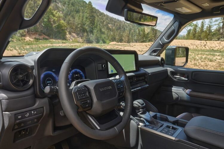 View Interior Photos of the 2024 Toyota Land Cruiser