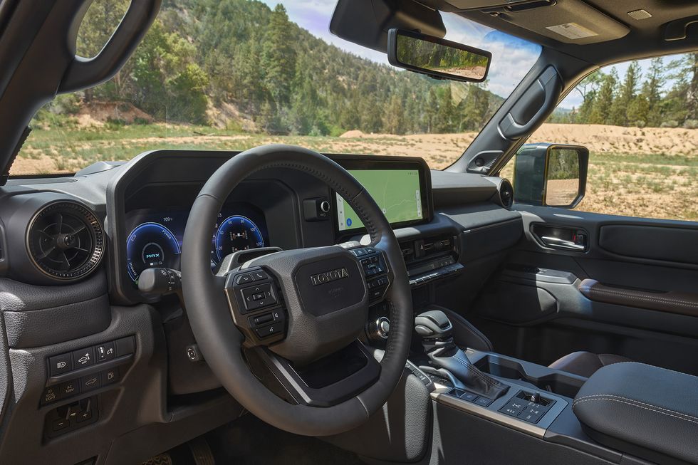 View Interior Photos of the 2024 Toyota Land Cruiser