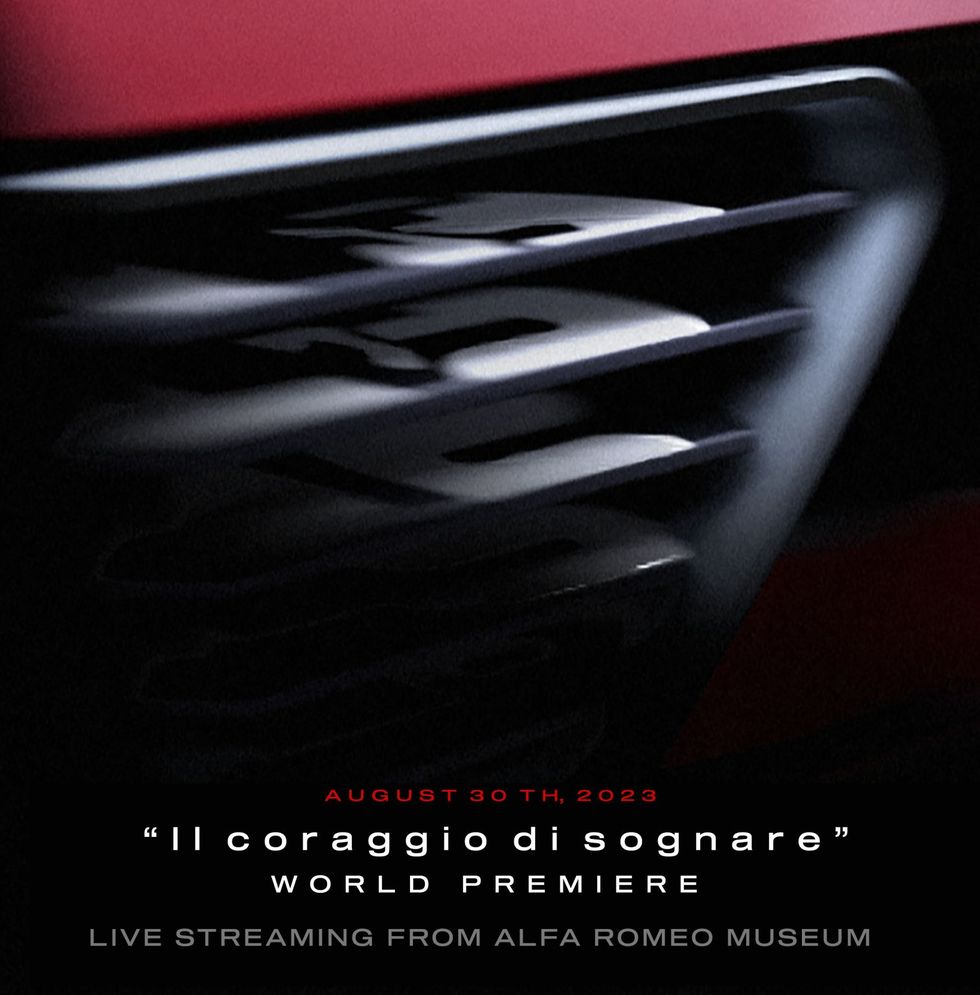 Alfa Teases Supercar Debuting August 30, Possibly Named 6C