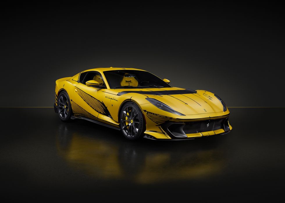 Ferrari 812 Competizione Tailor Made Is a Sketch Artist’s Dream