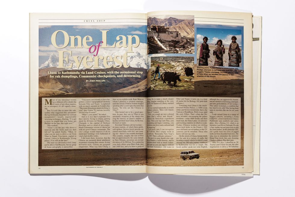 One Lap of Everest by Toyota Land Cruiser