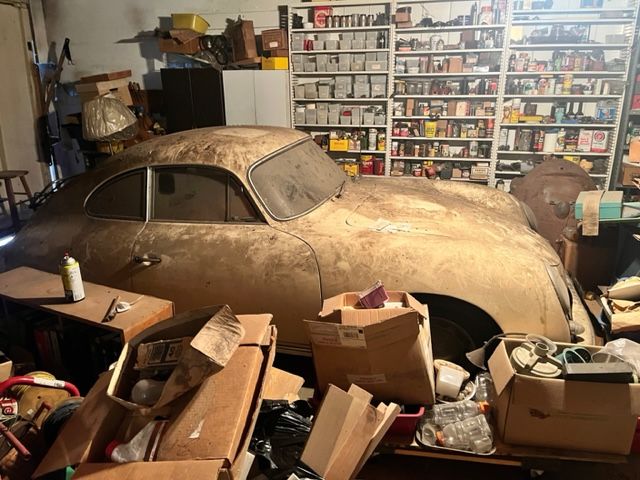 Car Envy: 1959 Porsche 356 Barn Find Had Been Sitting since 1985
