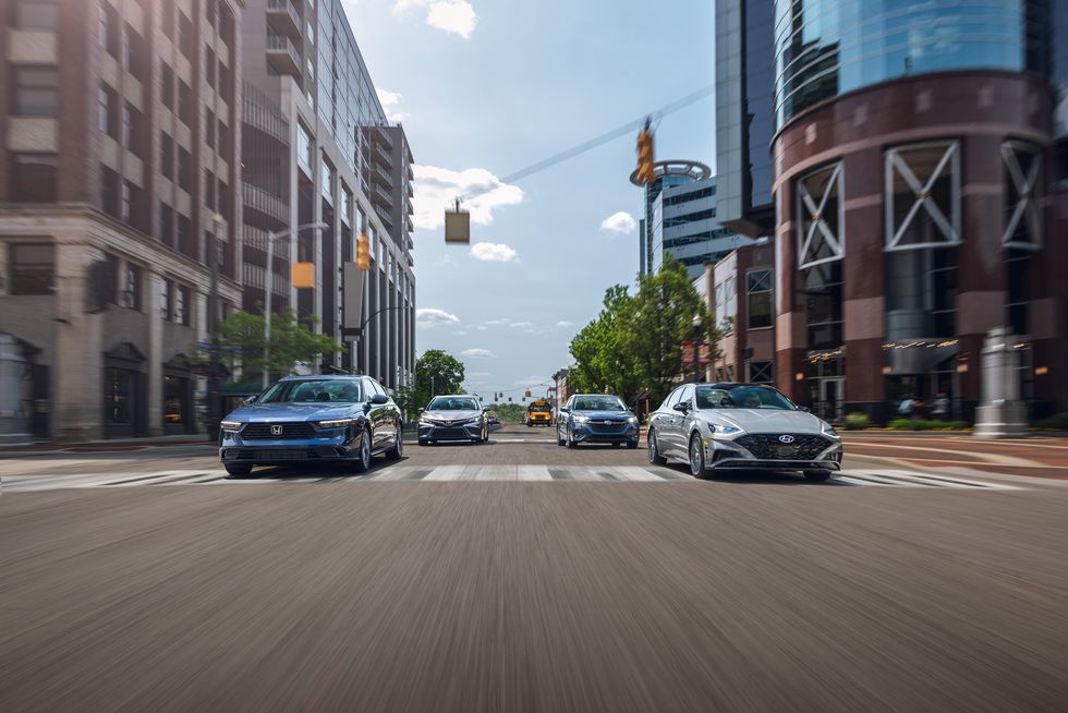 Honda Accord vs. Camry, Sonata, Legacy: Mid-Size Sedans Compared