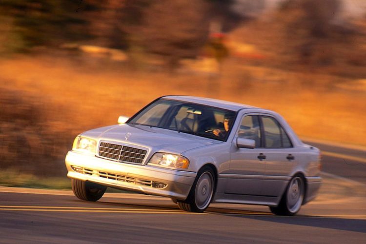 1995 Mercedes-Benz C36 AMG Has a Split Personality