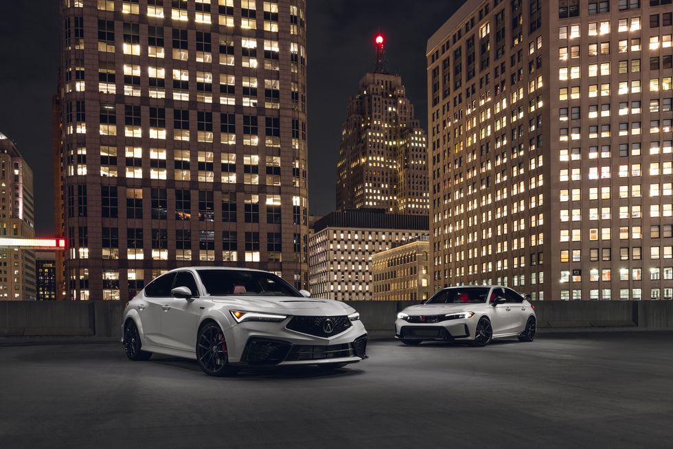 Fraternal Twins: 2024 Acura Integra Type S vs. 2023 Honda Civic Type R