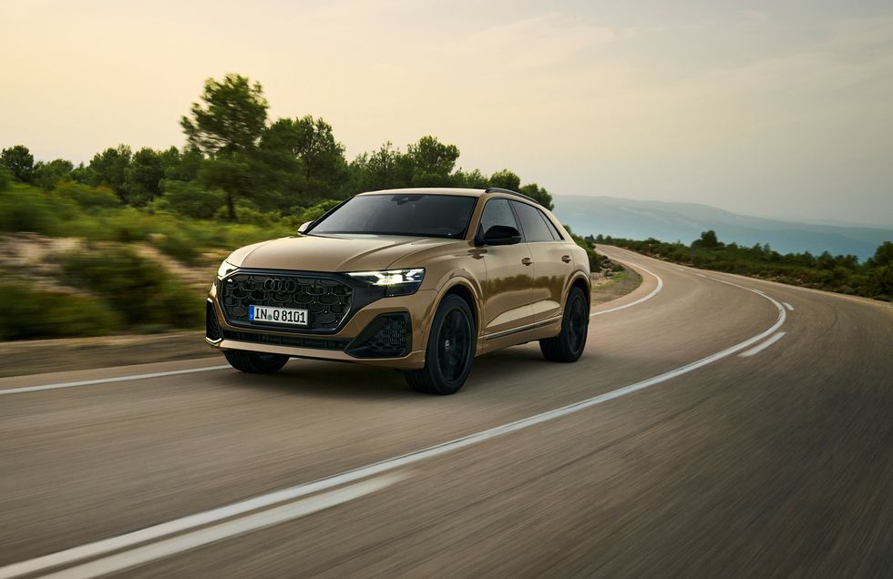 2024 Audi Q8 and V-8-Powered SQ8 Gain Sleeker Styling, New LED Lights