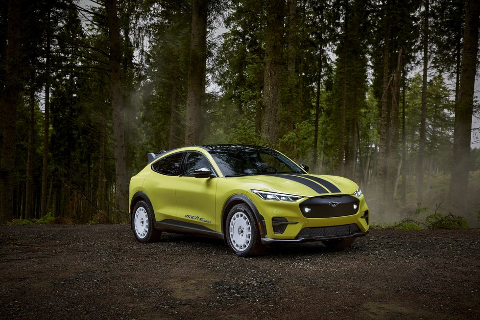 View Photos of the 2024 Ford Mustang Mach-E Rally