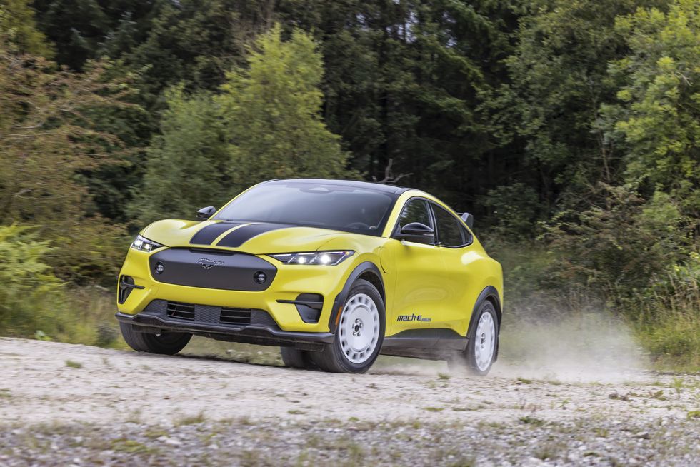2024 Ford Mustang Mach-E Rally Channels the Spirit of the Focus RS