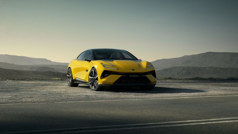 2025 Lotus Emeya EV Chases the Porsche Taycan with Up to 905 HP