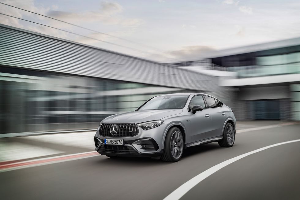 View Photos of the 2025 Mercedes-AMG GLC63 S E Performance Coupe