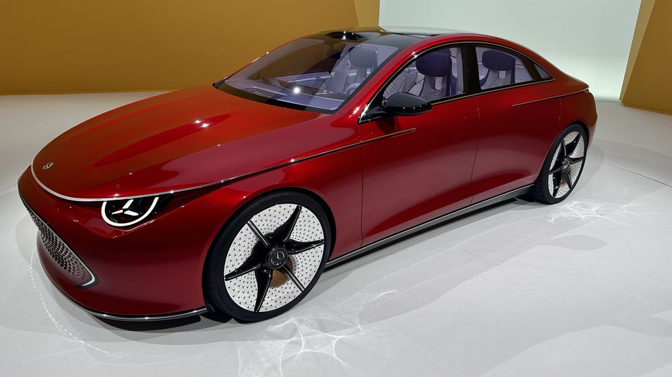 View Photos of the Mercedes-Benz Concept CLA-Class