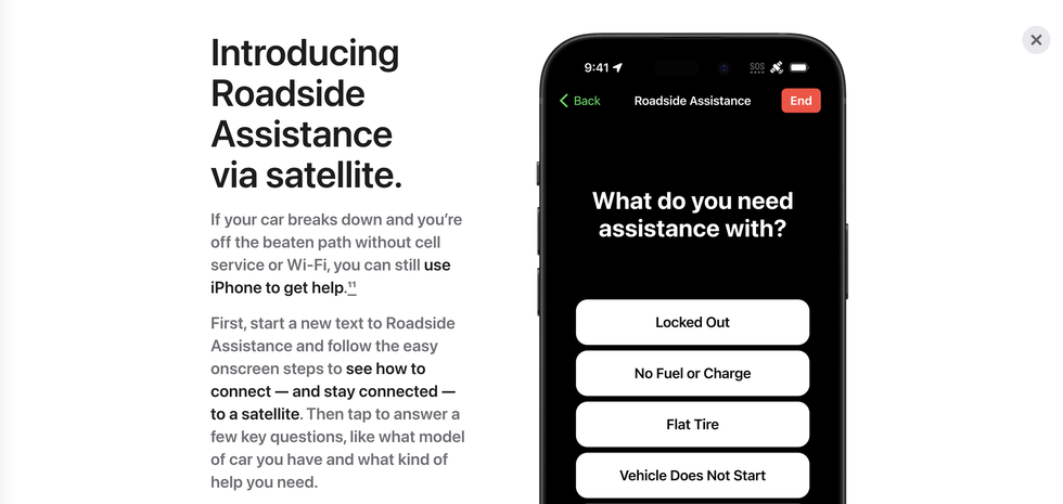 iPhone 14 & 15 Can Call AAA Even If You Don’t Have Cell Service