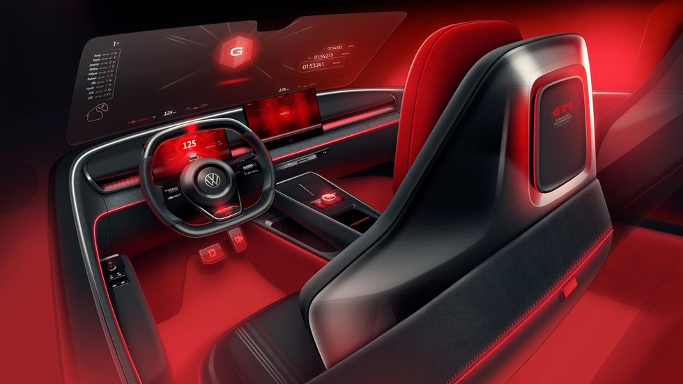 View Interior Photos of the Volkswagen ID.GTI Concept