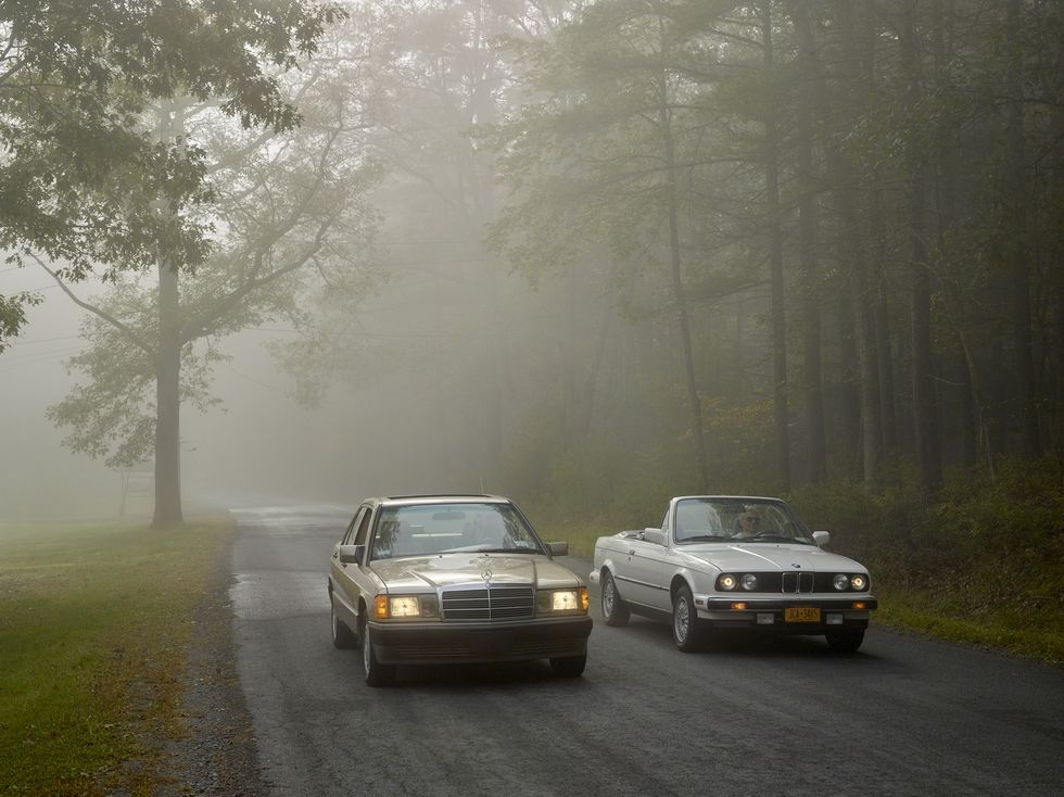 View Photos of the 1989 BMW 325i and 1991 Mercedes-Benz 190E 2.6
