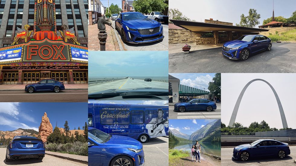 2022 Cadillac CT5-V Blackwing 48-State Road Trip