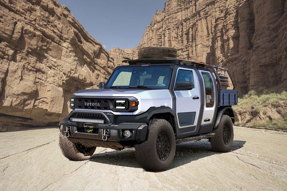 Toyota IMV 0 Concept Is a Build-Your-Own Electric Pickup Truck