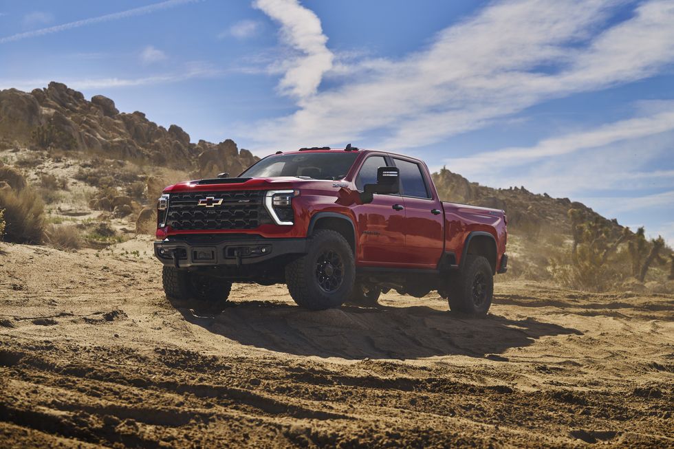 View Photos of the 2024 Chevrolet Silverado 2500HD ZR2 and ZR2 Bison