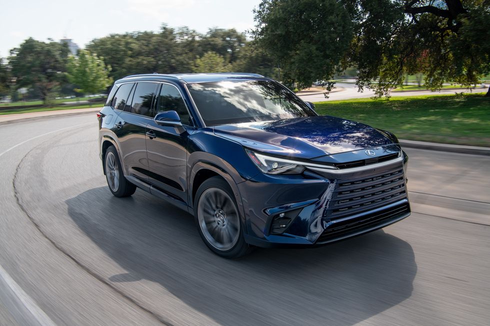 2024 Lexus TX, a New Three-Row Luxury SUV, Mounts a Multi-Pronged Attack