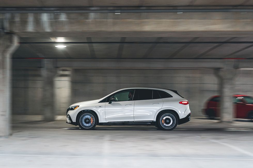View Photos of the 2024 Mercedes-AMG EQE SUV