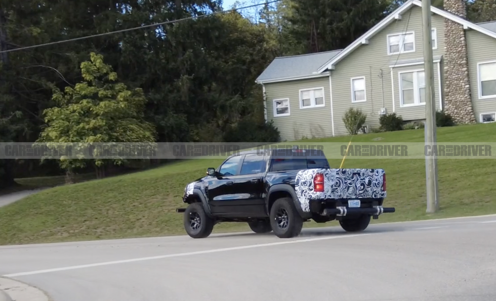 2025 Ram TRX with a Six-Cylinder Soundtrack Caught in Action
