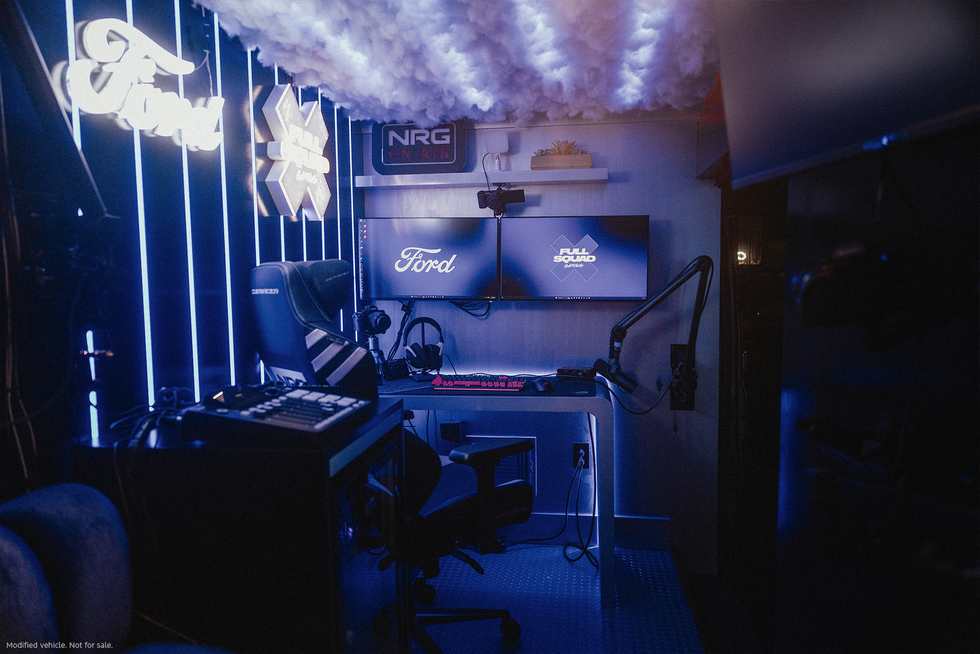 Ford Builds Gaming-Inspired Transit Trail Van