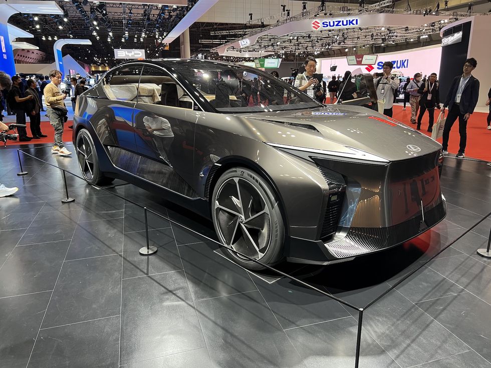 Lexus LF-ZL Concept Drops Broad Hints at Future Flagship EV SUV