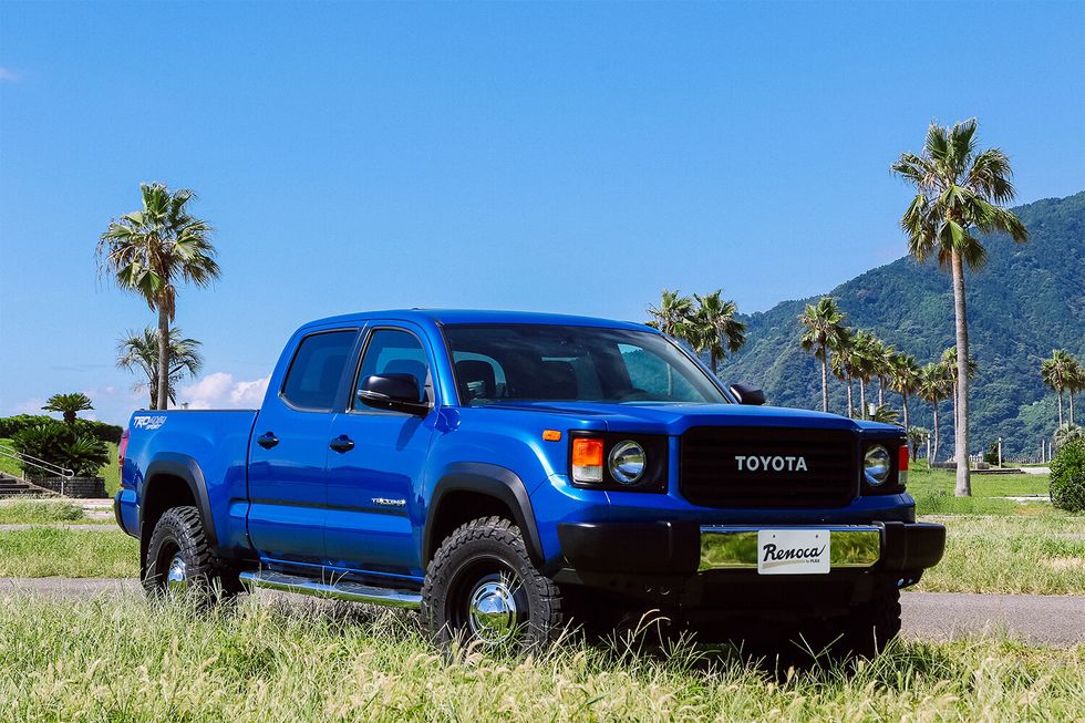 Toyota Tacoma–Based Windansea Pickup Is a Weird—but OK—Flex