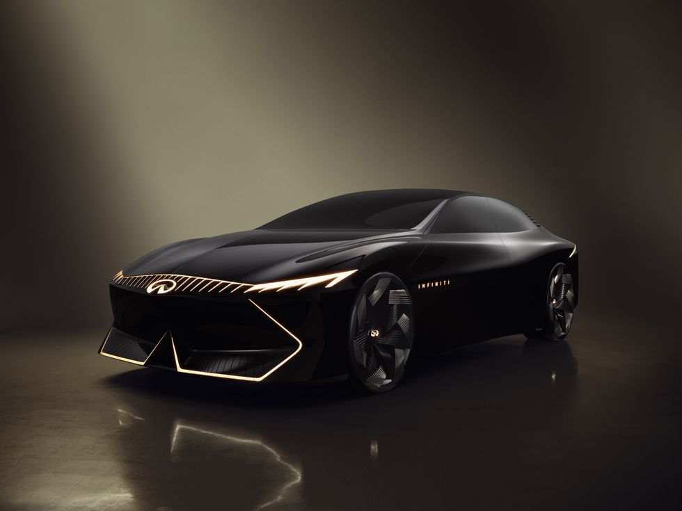 Infiniti Finally Goes Electric, in Concept, with Vision Qe Sedan