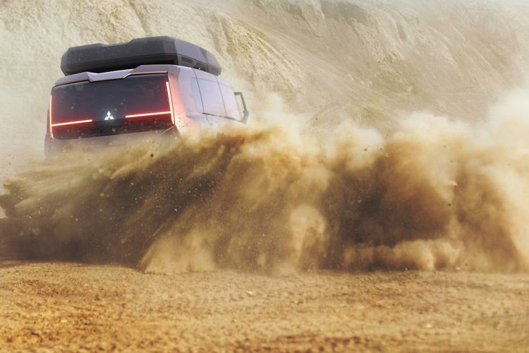 Mitsubishi Teases Delica Lookalike Concept before 2023 Japan Mobility Show