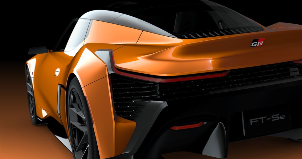 Toyota Teases Awesome-Looking EV Sports Car for Tokyo Auto Show