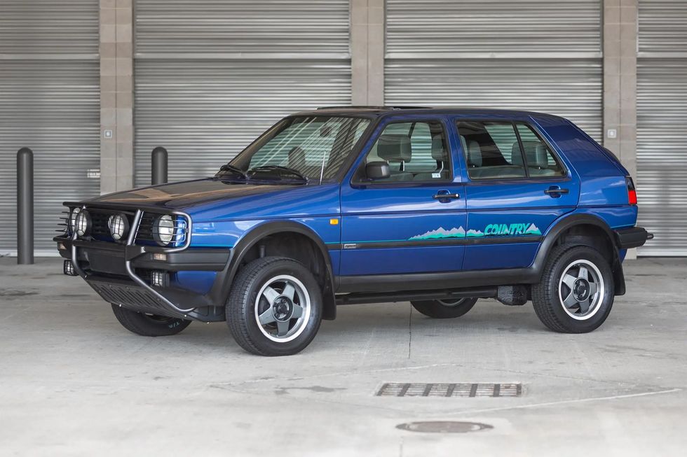This 1991 VW Golf Country, up for Sale on Bring a Trailer, Was ahead of Its Time