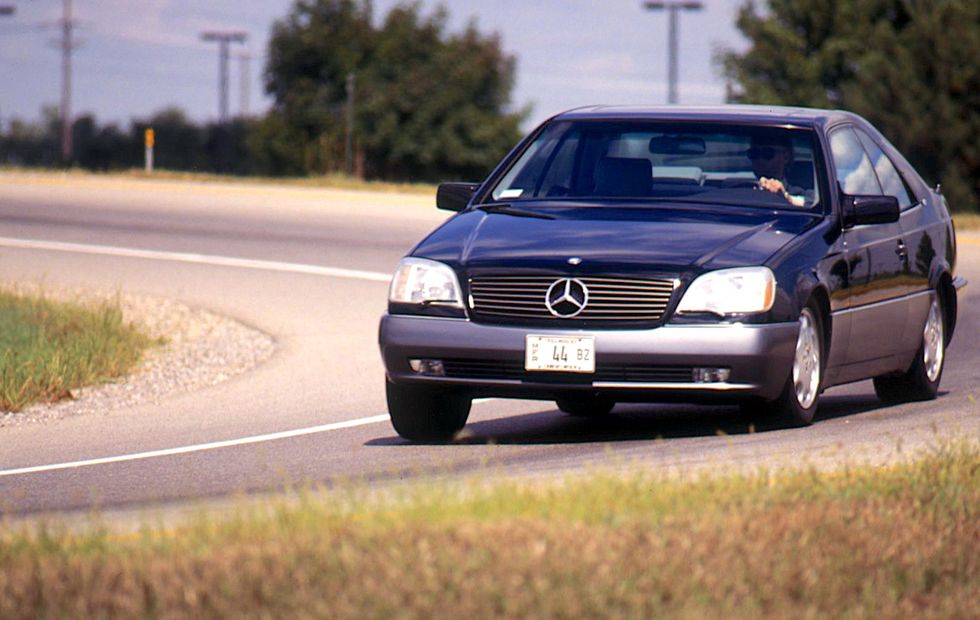 1994 Mercedes-Benz 600SEC Consumes Conspicuously