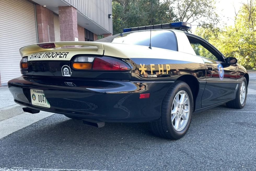 2002 Chevrolet Camaro B4C Police Car Is Today’s Bring a Trailer Auction Pick