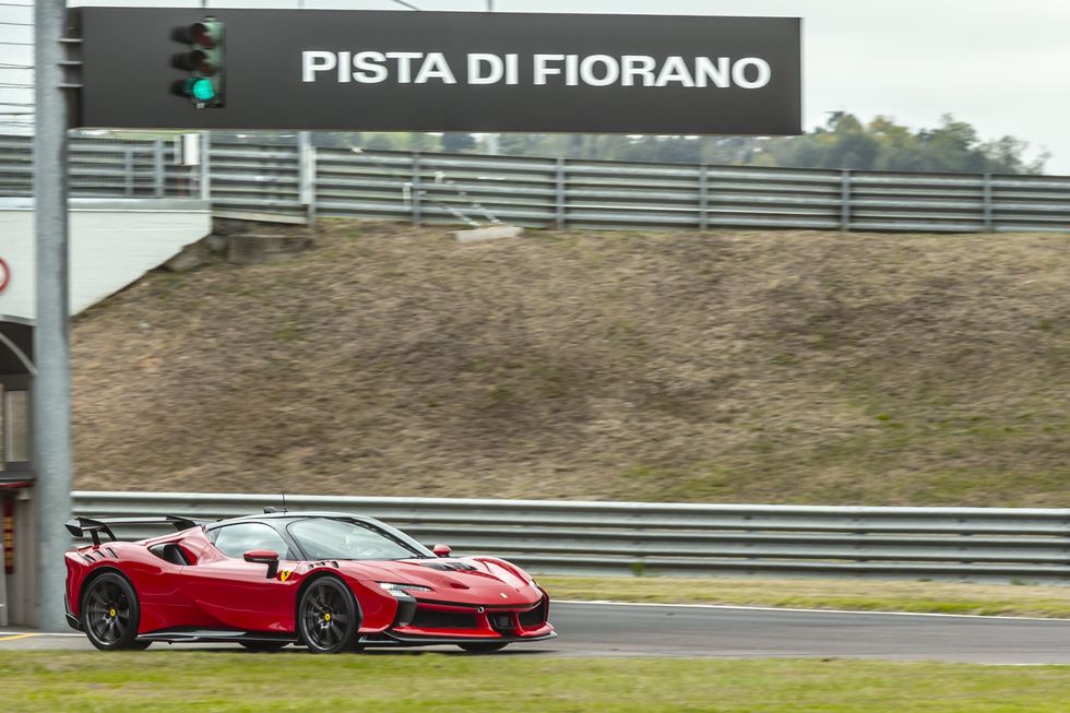 Watch the 2024 Ferrari SF90 XX Stradale Set a Lap Record at Fiorano Circuit