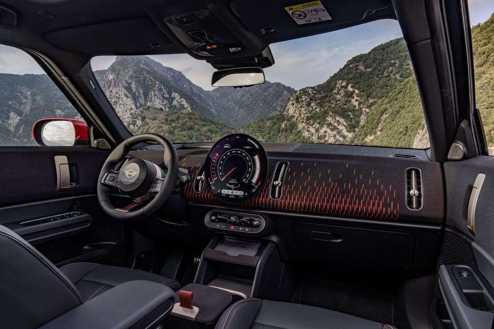 View Interior Photos of the 2025 Mini Countryman JCW