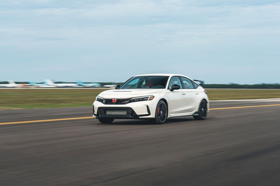 Honda Civic Type R at the 0-to-150-to-0-MPH Speed Test 2023