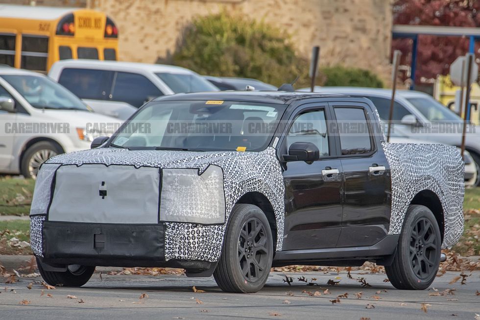 Spied: Ford Maverick Lobo Looks to Revive the Long-Lost Sport Truck