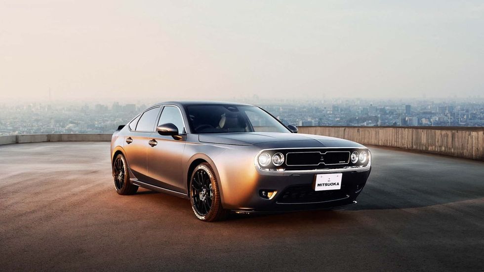 View Photos of the Mitsuoka M55, a Honda Civic–Based Concept