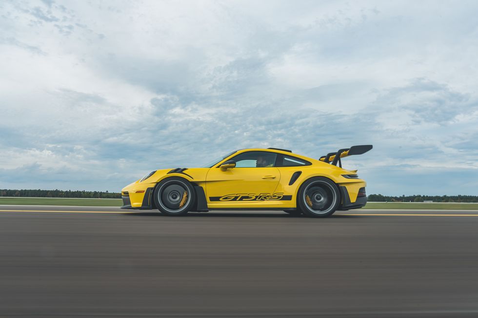 Porsche 911 GT3 RS at the 0-to-150-to-0-MPH Speed Test 2023