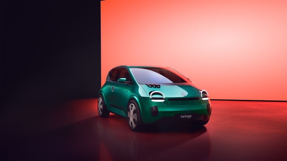 Renault Twingo Legend Is a Cheap and Cheerful EV with Retro Style