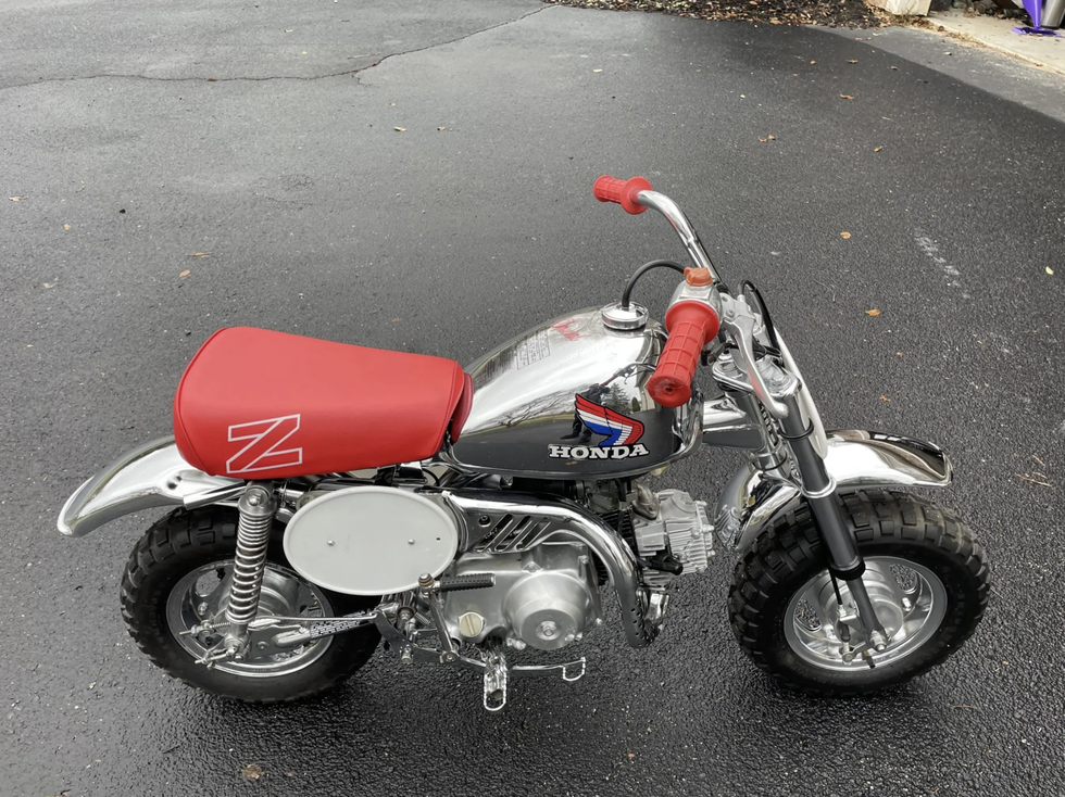 1986 Honda Z50 RD Christmas Special Motorbike, Today’s Bring a Trailer Find