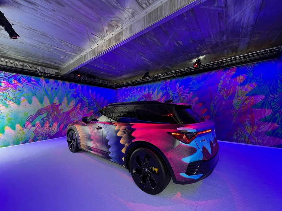 View Photos of Luxury Automakers at 2023 Art Basel Miami Beach