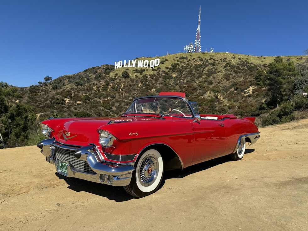 The Hollywood Sign Hits 100 and Gets Its Own Classic-Car Parade