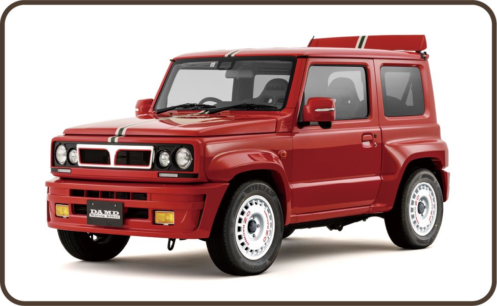 DAMD Brings Rally Styling to Suzuki Jimny for 2024 Tokyo Auto Salon