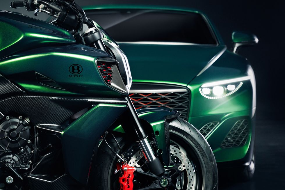 View Photos of the Ducati Diavel for Bentley